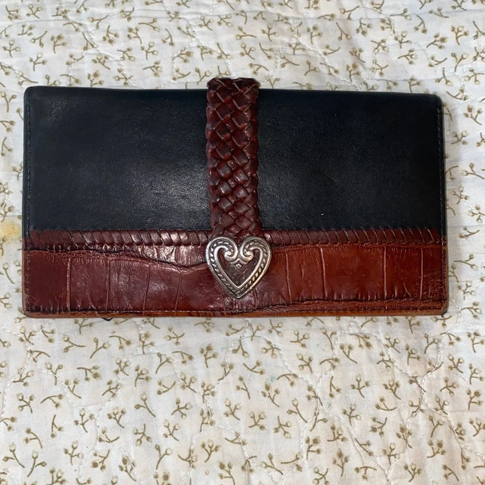 Vintage Brighton Checkbook Wallet - Picture 1 of 6
